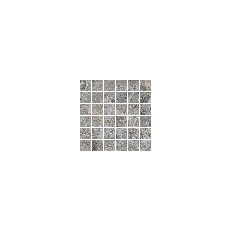 ATTITUDE  MOSAICO 30x30 Grigio scuro Naturale Liscio Opaco Rettificato Monocalibro  - LEONARDO MK.ATTD 30DG LEONARDO CERAMICA - 