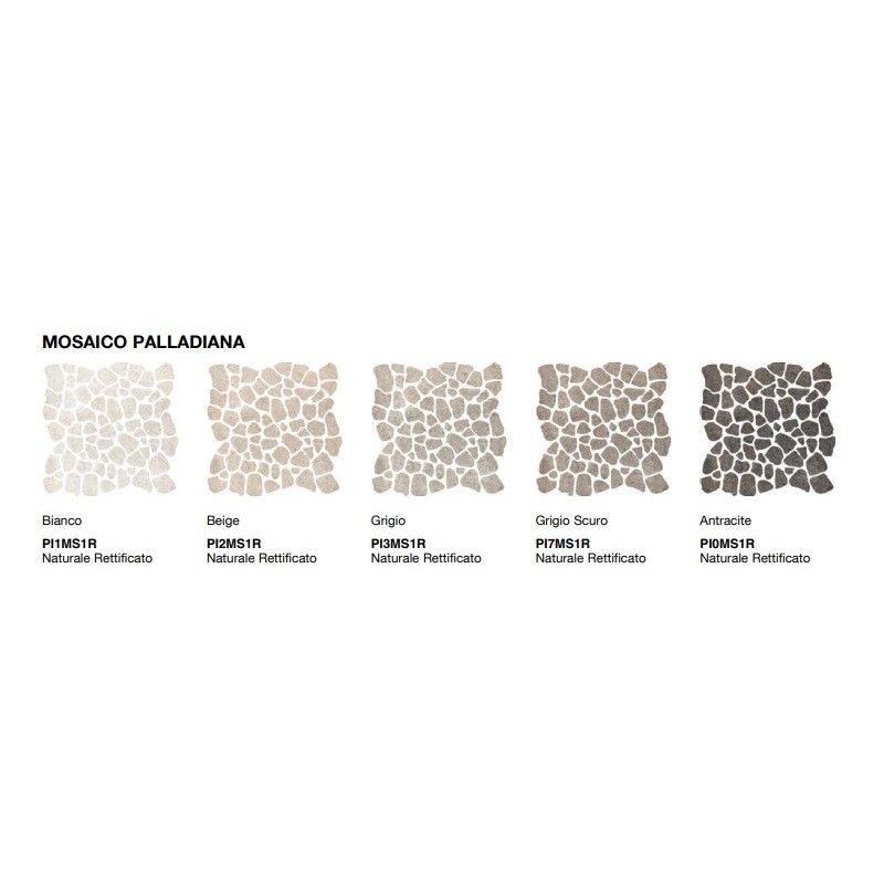 GASCOGNE BIANCO MOSAICO PALLADIANA - COEM PI1MS1R COEM - 1