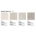 VERSATILE STONE  BIANCO MOSAIK BRICKS 2X5 GLAENZEND  - COEM VS1MS2L COEM - 1