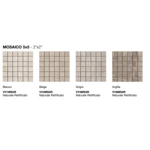 VERSATILE VEIN BIANCO  MOSAICO 5X5 LUCIDATO  - COEM VT1MS5L COEM - 1