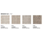 VERSATILE VEIN GRIGIO MOSAICO 5X5 LUCIDATO  - COEM VT3MS5L COEM - 1