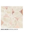UNICA CRYSTAL WHITE DECORO MICRO 89X89 - FIORANESE CERAMICHE UI9MS1L FIORANESE CERAMICHE - 1