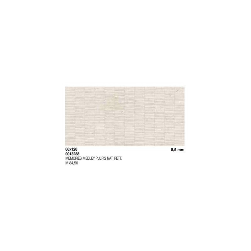 SUPREME MEMORIES MEDLEY PULPIS NATURAL 60X120 SQ - FLAVIKER PF60013288 FLAVIKER - 1