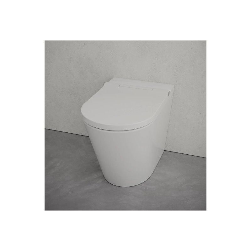 H-SMART RIMLESS Stand-WC mit Sitzheizung und Hatria-Fernbedienung WEISS HATRIA - 1