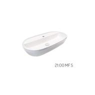 HAPPY HOUR SLIM Lavabo appoggio 21:00 MF S monoforo senza troppopieno 75X38 HATRIA HATRIA - 3