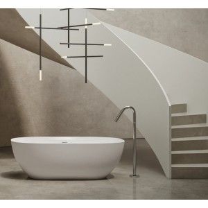 FREESTANDING BATHTUB H-Solid 02 Bathtub 160x70x52 MATT WHITE HATRIA HATRIA - 1