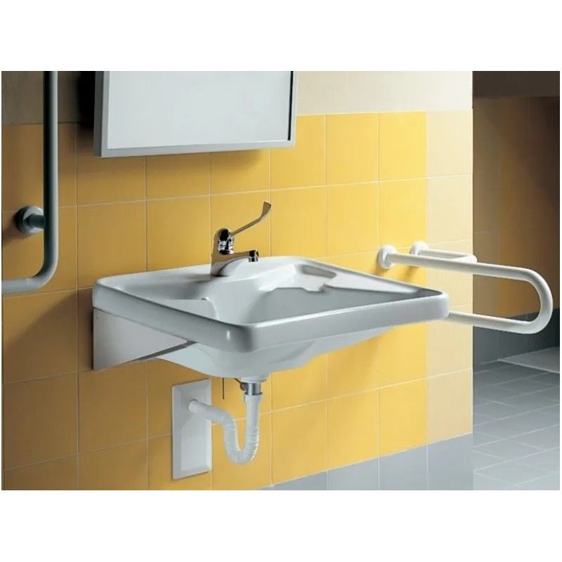 AUTONOMY Ergonomic single hole washbasin 680x600 Y0BV01 HATRIA HATRIA - 1