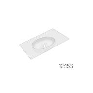 HAPPY HOUR 12:15 S Undercounter built-in washbasin 570x380 HATRIA HATRIA - 3