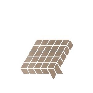 CRUDA SABBIA MOSAIQUE BASKET R9 27,6x24,2 - CERAMICA RONDINE J92763 CERAMICA RONDINE - 1