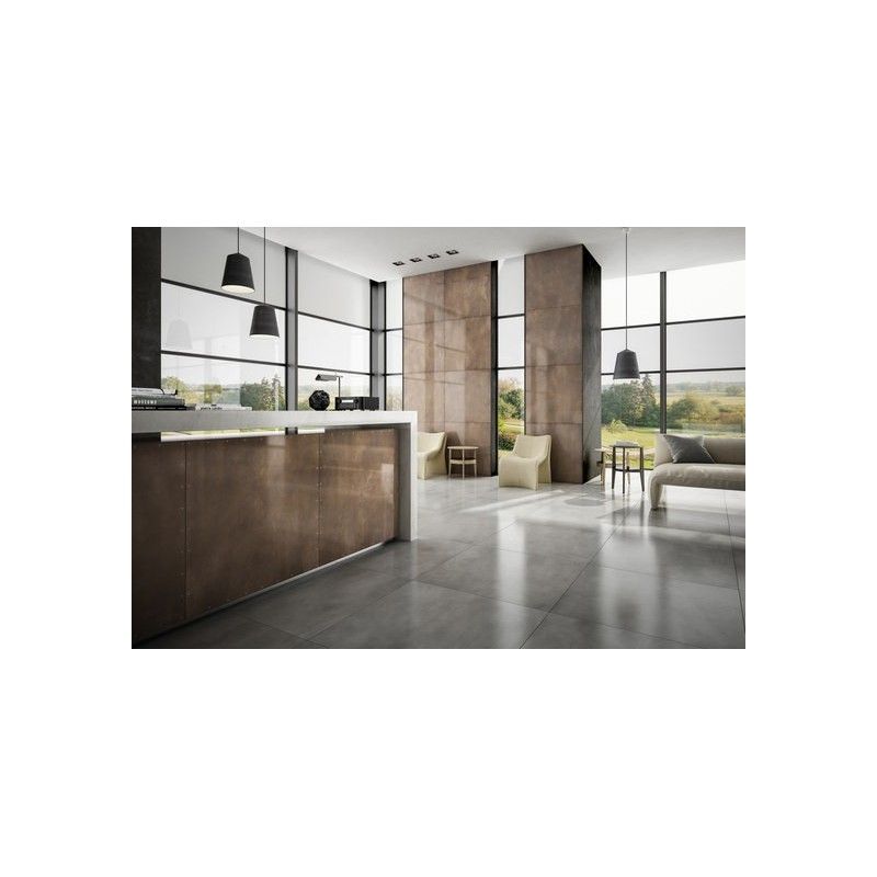 STEELTECH  ANTRACITE LAPPATO 9MM 60x60 9MM - CASALGRANDE PADANA 2744676 CASALGRANDE PADANA - 1