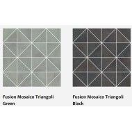 FUSION  MOSAICO TRIANGOLI GREEN 36x36 - CASALGRANDE PADANA 16714440 CASALGRANDE PADANA - 1