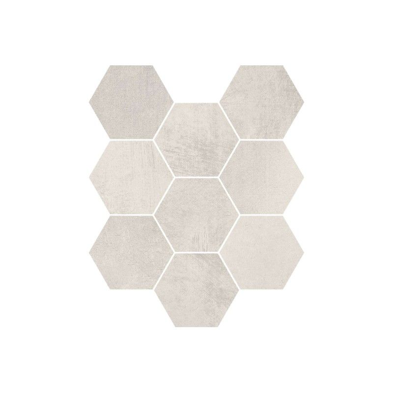 FUSION  MOSAICO ESAGONI WHITE 28,1x34,5 - CASALGRANDE PADANA 16754436 CASALGRANDE PADANA - 1