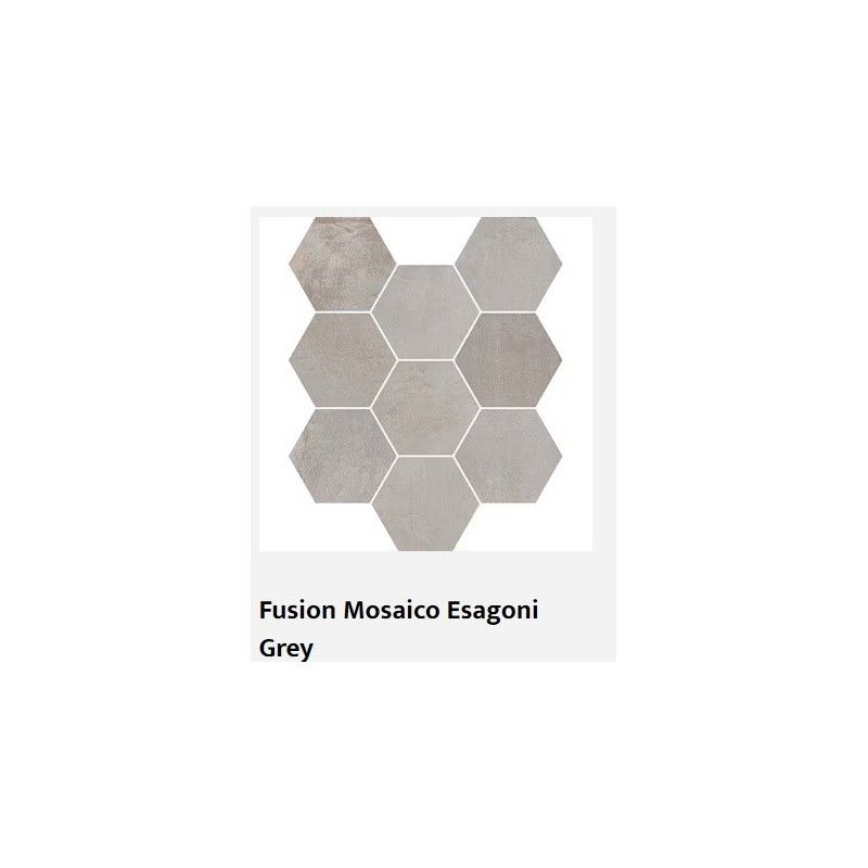 FUSION  MOSAICO ESAGONI GREY 28,1x34,5 - CASALGRANDE PADANA 16754437 CASALGRANDE PADANA - 1