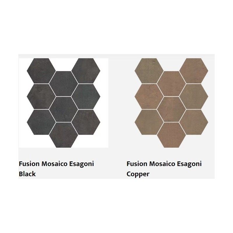 FUSION  MOSAIK ESAGONI COPPER 28,1x34,5 - CASALGRANDE PADANA 16754439 CASALGRANDE PADANA - 1
