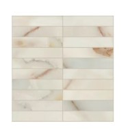 BIJOUX ONYX BLANCHE GLOSSY MOSAIK  3X15 - LUXURY DESIGN FLORIM 767569 FLORIM LUXURY DESIGN - 1