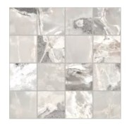 ONYX e MORE  SILVER BLEN SATIN 6MM MOSAICO  7,5X7,5 - CREATIVE DESIGN FLORIM  767699 FLORIM CREATIVE DESIGN - 1