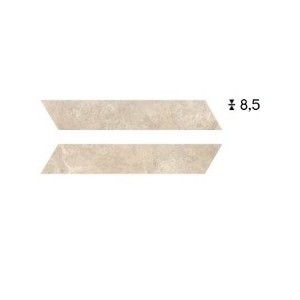 LIMESTONE CHEVRON FRENCH BEIGE POLISHED SQ 10X53 - CERAMICHE PIEMME 05555 PIEMME CERAMICHE - 1