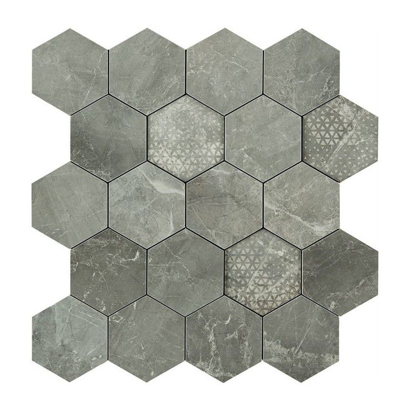 MAJESTIC HEXAGON SUPREME GREY LEVIGATO 34X36 - CERAMICHE PIEMME 02618 PIEMME CERAMICHE - 1