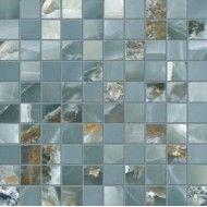 TELE DI MARMO ONYX  30X30 ONYX MOSAIC 3X3 ONYX GREEN SILKTECH - EMILCERAMICA  EKZ7 EMILCERAMICA - 1