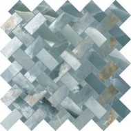 TELE DI MARMO ONYX  30X30 ONYX INTRECCI  GREEN SILKTECH - EMILCERAMICA  EKZL EMILCERAMICA - 1