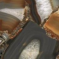 TELE DI MARMO PRECIOUS  120X278  AGATE BROWN FULL ROCHÉ 6,5MM SQ - EMILCERAMICA  ELML EMILCERAMICA - 1