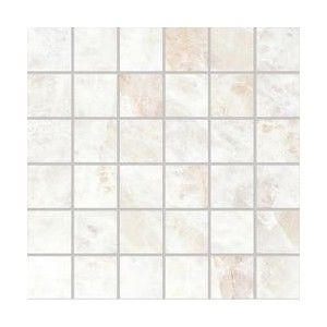 TELE DI MARMO PRECIOUS  30X30  MOSAICO 5X5 CRYSTAL WHITE SILKTECH - EMILCERAMICA  ELV7 EMILCERAMICA - 1