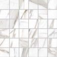 TELE DI MARMO RELOADED  30X30  MOSAICO 5X5 CALACATTA GOLD CANOVA FULL LAPPATO - EMILCERAMICA  E0QE EMILCERAMICA - 1