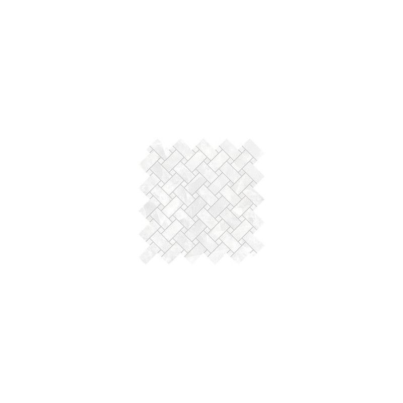 TELE DI MARMO REVOLUTION  30X30  INTRECCI THASSOS NATURALE - EMILCERAMICA  EHPG EMILCERAMICA - 1