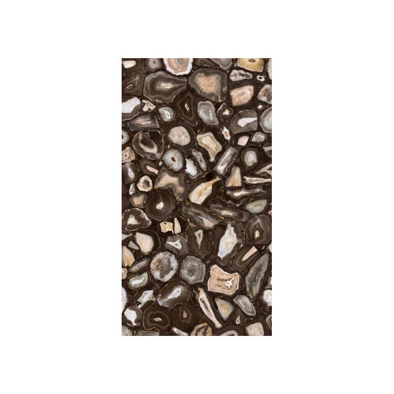 MYSTIC LUXE UMBER GOLD GLOSSY 6MM 60X120 RETTIFICATO - LUXURY DESIGN FLORIM CERAMICHE 779900 LUXURY DESIGN FLORIM CERAMICHE - 1