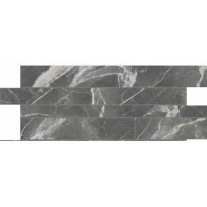 STONES&MORE 2.0 CALACATTA BLACK SMOOTH LISTELLO SFALSATO 3D 15X60 - CREATIVE DESIGN FLORIM 756704 CREATIVE DESIGN FLORIM - 1