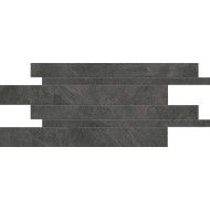 CORNERSTONE SLIM LISTELLI 30X60 SFALSATI SLATE BLACK 6,5MM NATURALE - ERGON EMILGROUP EKKN ERGON EMILGROUP - 1