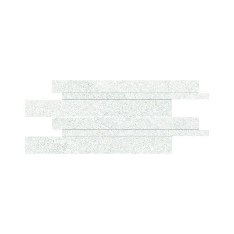 CORNERSTONE SLIM LISTELLI 30X60 SFALSATI SLATE WHITE 6,5MM NATURALE - ERGON EMILGROUP EKKL ERGON EMILGROUP - 1