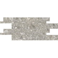 LOMBARDA MOSAICO LISTELLI 30X60 SFALSATI GRIGIO LAPPATO CRESTA - ERGON EMILGROUP EDHE ERGON EMILGROUP - 1