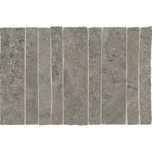 PORTLAND LAND STONE 19,4X29,9 CROSS CUT MOSAIQUE WALLCUT ANTHRACITE NATUREL - ERGON EMILGROUP EMXM ERGON EMILGROUP - 1