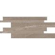STONE TALK 30X60 MOSAICO LISTELLI M63G96R TAUPE MARTELLATA RETTIFICATO - ERGON EMILGROUP EDQR ERGON EMILGROUP - 1