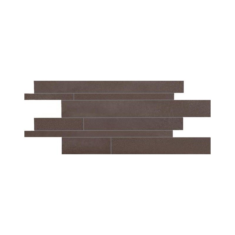 TR3ND 30x60 MOSAIQUE LISTELLI M63F86R BROWN SQ - ERGON EMILGROUP EAUT ERGON EMILGROUP - 1