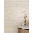 TREVI IVORY PLISSÈ 20X120 DECORATION - KEOPE I31L CERAMICHE KEOPE - 1