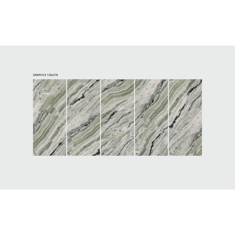 Infinito 2.0 RIVER JADE GLOSSY 120X278 cm 6,5 mm  - CERAMICA FONDOVALLE INF1886 CERAMICA FONDOVALLE - 1