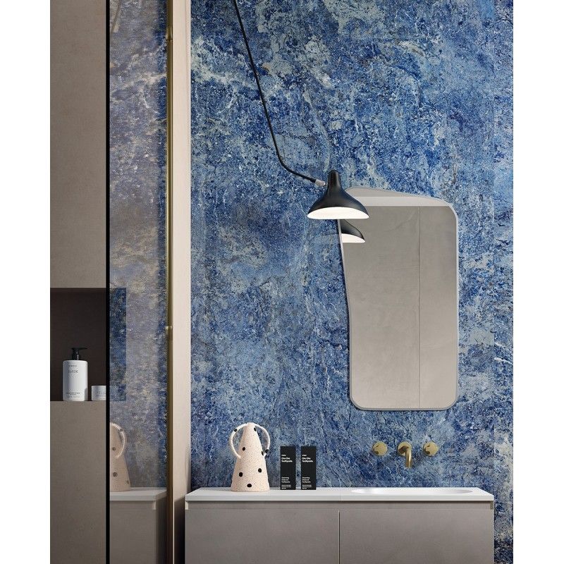 Infinito 2.0 SODALITE BLUE GLOSSY 120X278 cm 6,5 mm  - CERAMICA FONDOVALLE INF1633 CERAMICA FONDOVALLE - 1