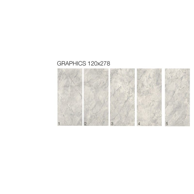 Infinito 2.0 SUPER WHITE GLOSSY 120X278 cm 6,5 mm  - CERAMICA FONDOVALLE INF1747 CERAMICA FONDOVALLE - 1