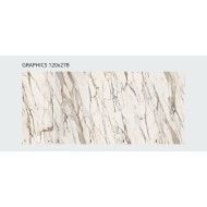 Infinito 2.0 CALACATTA GOLD HONED 120X278 cm 6,5 mm  - CERAMICA FONDOVALLE INF1173 CERAMICA FONDOVALLE - 1