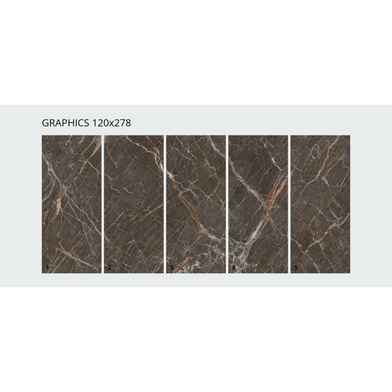 Infinito 2.0 OMBRA DI CARAVAGGIO HONED 120X278 cm 6,5 mm  - CERAMICA FONDOVALLE INF1140 CERAMICA FONDOVALLE - 1