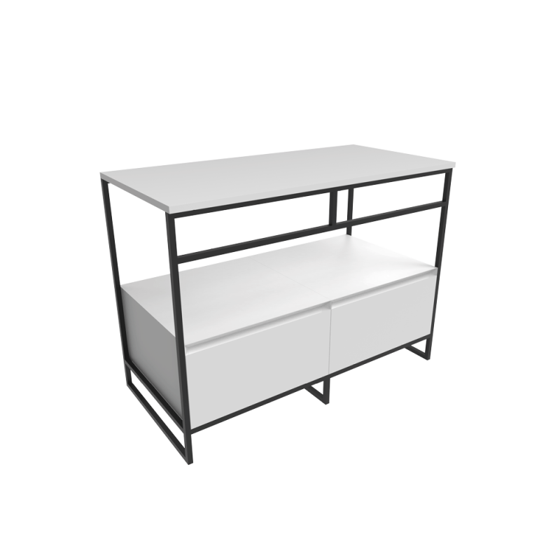 METALLSTRUKTUR DENVER MATT SCHWARZ CERAMICA FLAMINIA DV103MLBK CERAMICA FLAMINIA - 1
