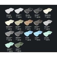 GSG FLUT  Lavabo carré à bord fin,  Ø42 BRILLANT BLANC  