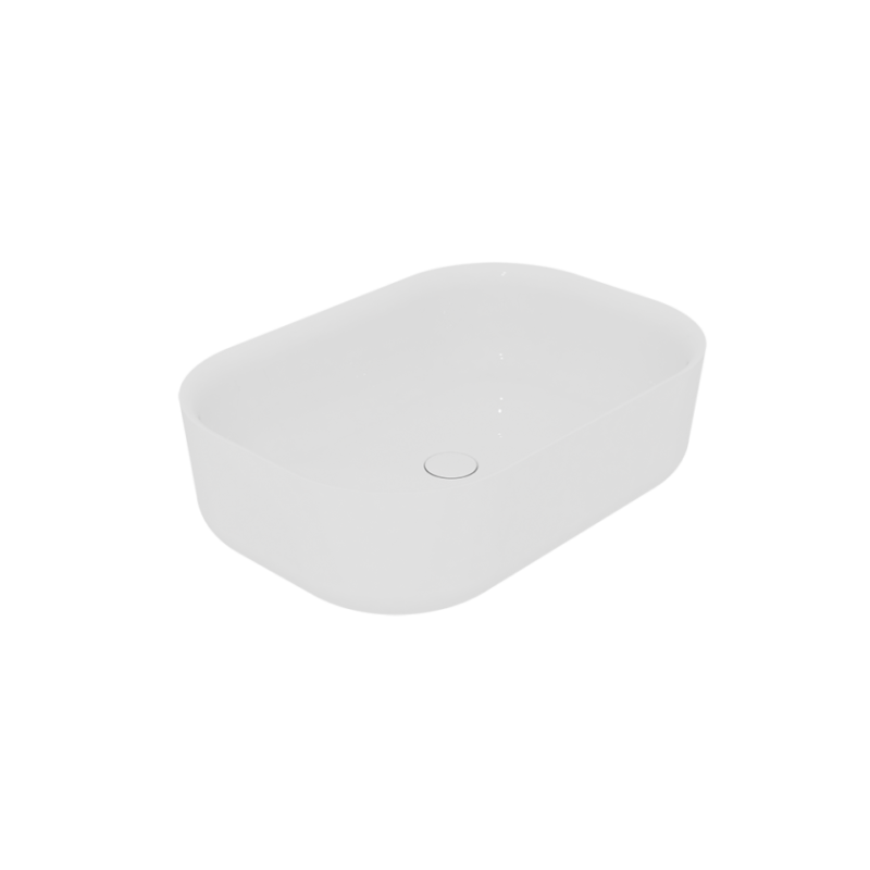 GSG HIT! Lavabo Rettangolare bordo fino,  Bianco lucido Ø60 HILAVRE60 GSG  - 2