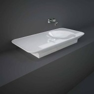 VALET Lavabo sospeso 112 cm ripiano Sinistro Rak Ceramics VALWB11300AWHA RAK CERAMICS - 1