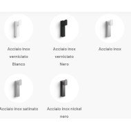 GERLA L-FÖRMIGER AUFHÄNGER, WEISS LACKIERT, LINEABETA 51702 LINEABETA - 2