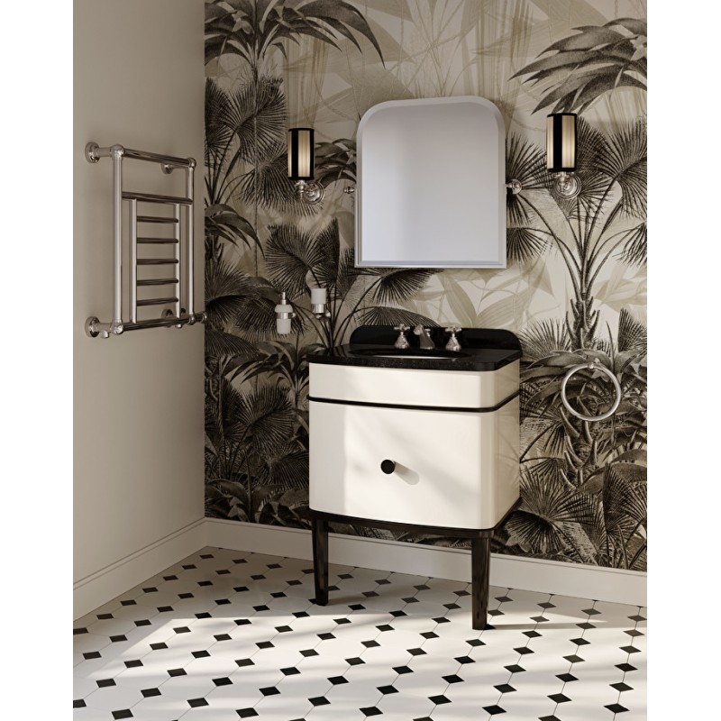 copy of Double Music Waschtisch Lackiert mit Platte in marmo calacatta oro L181,5xH96,8xD56 DEVON&DEVON - 1