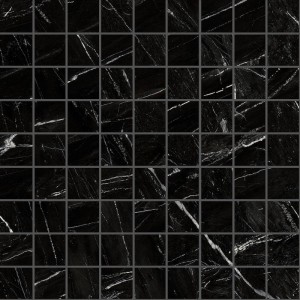 INCANTO  SKY 30X30 BLACK MOSAICO GLOSSY - RAGNO R96C RAGNO  - 1