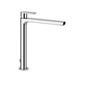 VIA MANZONI Miscelatore Lavabo Alto con scarico con flessibili di collegamento GESSI